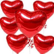 Red Foil Heart Balloon