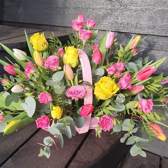 The Braided Rub Co - Tulip Basket Handles main image 0